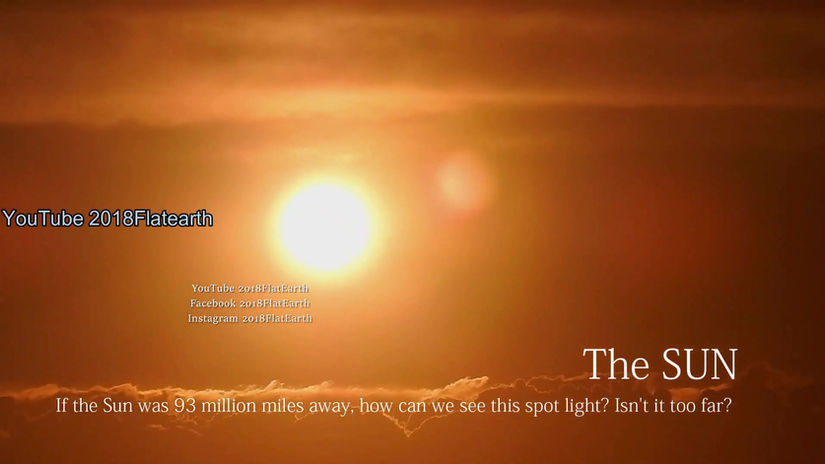 Our Sun is Close and Local. @2018Flatearth  2018flatearth  flatearth